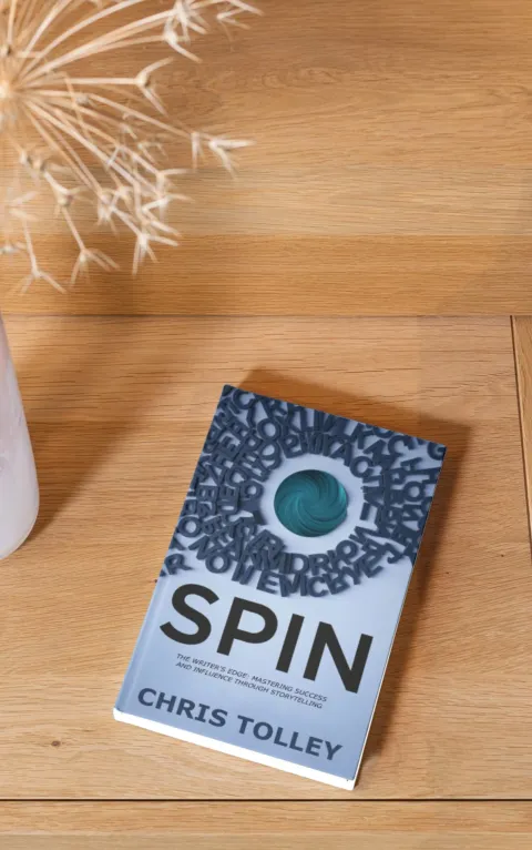 Cover of SPIN: The Writer’s Edge by Chris Tolley